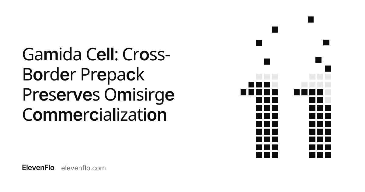 Gamida Cell: Cross-Border Prepack Saves Omisirge Case